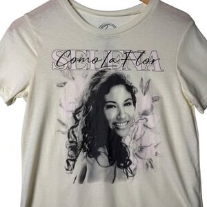 Selena Quintanilla Top Womens Size‎ XS Sheer Music Y2K Festival